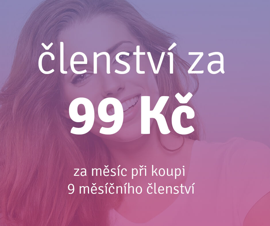 Akce 99 Kč měsíčně za prémiové členství